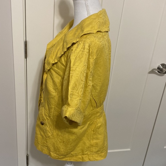 Preloved Size 14 Coldwater Creek Gold Jacket! - Picture 12 of 12